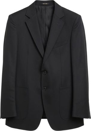 Tom Ford Blazer con applicazione - Grigio