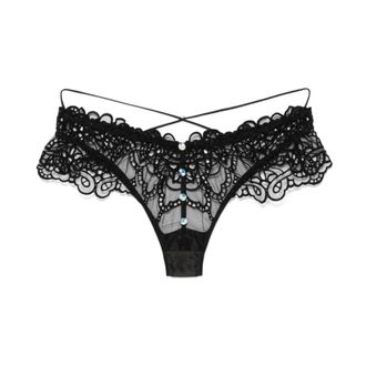 Agent Provocateur Underpants, female, Black, L, Seren Brief