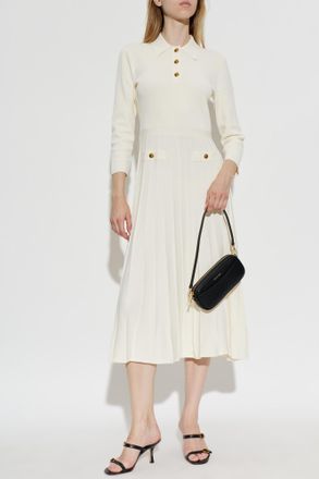 Michael Michael Kors Polo Dress, Womens, Cream