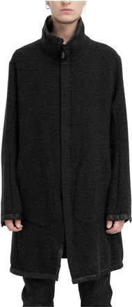 Isaac Sellam Experience Hombre, Abrigos, Gris, Talla: M