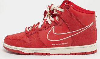 Nike Dunk High Se First Use Red