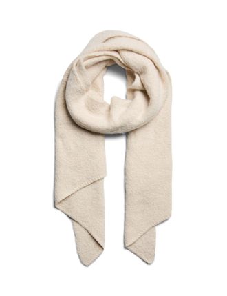 Pieces Womens PCPYRON Long Scarf NOOS BC Scarf, Moonbeam/Detail: Silver Lurex, One Size