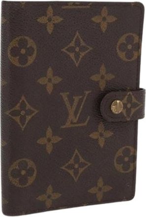 Louis Vuitton Pre-owned Accessories, female, Brown, Size: ONE SIZE Pre-owned Canvas Home-Office