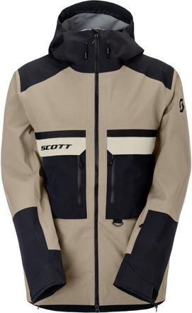 Scott Jacket Vertic Utility 3L Skijacke f&uuml;r Herren | schwarz/beige