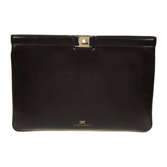 Elisabetta Franchi Clutches, female, Brown, Size: ONE SIZE Pochette