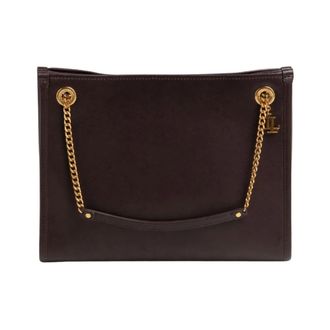 Ralph Lauren Dames, Tassen, Bruin, Maat: ONE Size Leer
