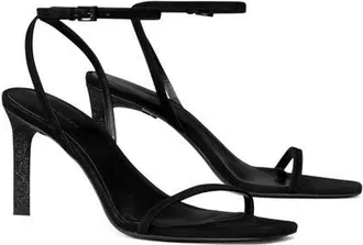 Tory Burch Pav&eacute; Heel Sandal in Perfect Black at Nordstrom, Size 10.5