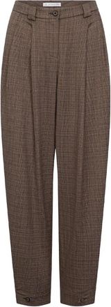 Raffaello Rossi Cropped Broeken - Dames - Broeken - Bruin - S - Broeken