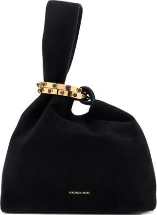 Veronica Beard Swing embellished tote bag - Black