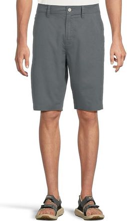 Prana Furrow Shorts Mens Clothing Thundercloud : 38 11, Polyester/Hemp/Elastane