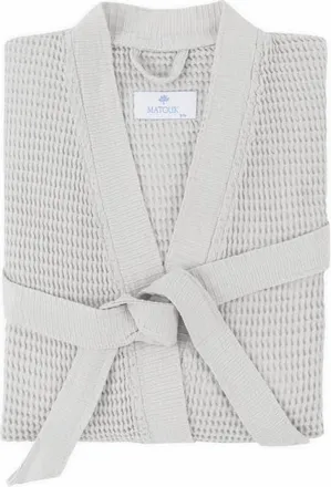 Matouk Kiran Robe in Silver at Nordstrom, Size X-Small