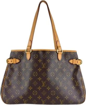 Louis Vuitton Pre-owned Vintage Tote Bag - Dames - Vintage Shopper - Bruin - ONE Size - Vintage