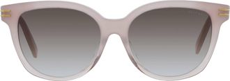 Bulgari B.Zero1 Brown Gradient Butterfly Ladies Sunglasses BV40027F 72F 55