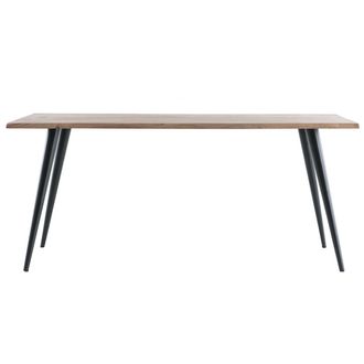 Miliboo Mesa De Comedor En Acacia Y Metal L175 Edge