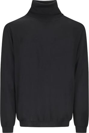 Lardini Maglione in lana a collo alto - Nero