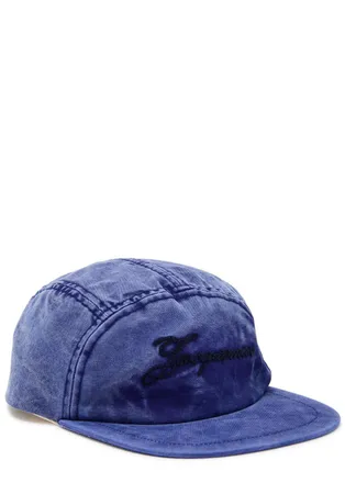 Jacquemus La Casquette Gardian Logo-embroidered Cotton cap - Blue - 56 (IT56 / Xxxl)
