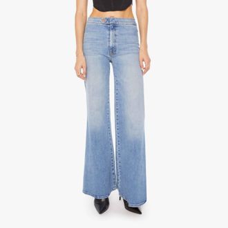 Mother Tab Roller Skimp Jeans In Fight For Your Right