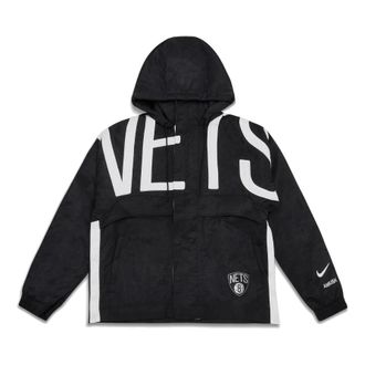 Nike (WMNS) Nike x Ambush NBA Collection Nets Jacket Asia Sizing Black DB9567-010