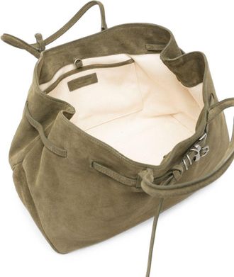 Margesherwood Leather Tote Bag - Olive