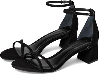 Steve Madden Rae Womens Sandals Black Nubuck : 8.5 M, Leather