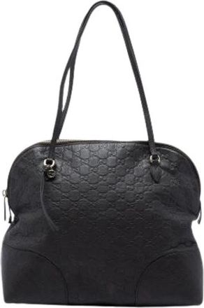 Gucci Pre-owned Bree Schoudertas - Dames - Vintage Schoudertas - Bruin - ONE Size - Leer - Vintage