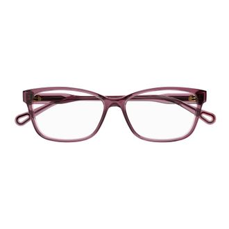 Chlo&eacute; Ch0116o Translucent Deep Plum Acetate Eyeglasses