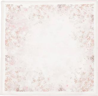 Saiid Kobeisy Foulard in crêpe di seta - Rosa