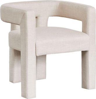 Sklum Sklum - Pack De 2 Sillas De Comedor Con Reposabrazos Tapizadas Liara