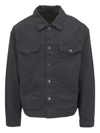 AG - Adriano Goldschmied Jackson Bedford buttoned jacket - Grigio