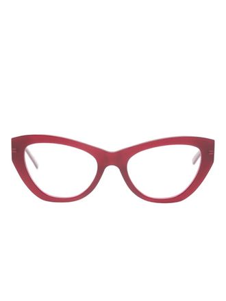 Balenciaga Occhiali cat-eye - Rosso