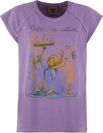 E9 Snail T-Shirt f&uuml;r Damen | lila