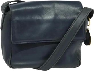 Dior Pre-owned Cross Body Bags, female, Blue, Size: ONE SIZE Pre-owned Vintage Shoulder Bag