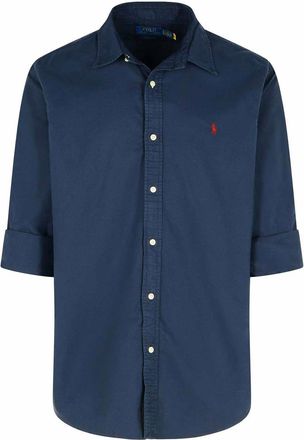 Polo Ralph Lauren Blue Cotton Shirt