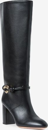 Loeffler Randall Stiefel mit Absatz aus Glattleder Goldy Tall 90