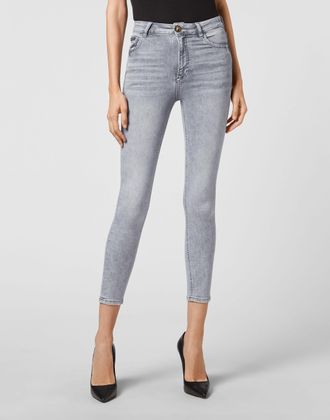 Philipp Plein Jeans Skinny Fit Skull