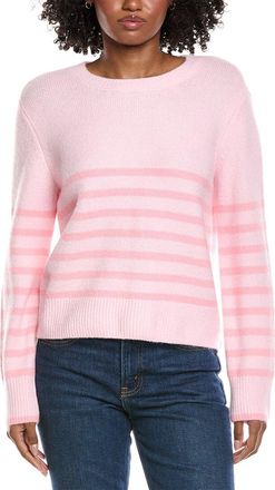 CeCe by Cynthia Steffe Striped Crop Sweater