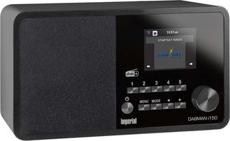 Imperial Dabman I150 Radio Hibrida Compacta Para Internet Dab Fm Negro