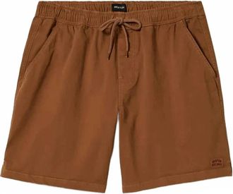 Brixton Mens Everyday Vintage Wash Shorts In Copper