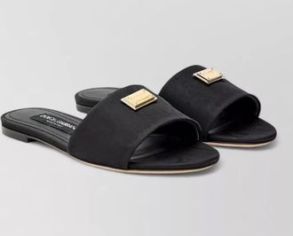 Dolce & Gabbana polyester slides