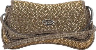 Diesel Play Crossbody XS - Dames - Schoudertassen - Bruin - ONE Size - Katoen - Tassen