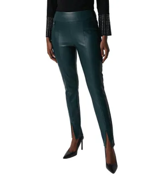 Joseph Ribkoff High Waisted Slim Trousers In Emerald