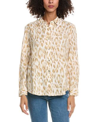 Tommy Bahama Cheetah Cove Relaxed Linen Shirt