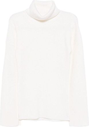Toteme Wool High Turtleneck Sweater