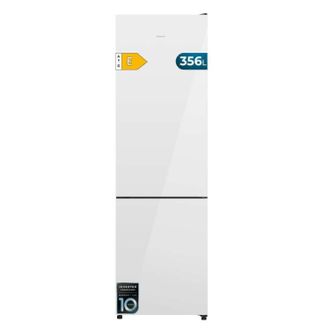 Cecotec Cecotec Frigor&iacute;fico Combi Bolero Coolmarket Combi 356i White Glass E. 200cm De Alto, 59,5 Cm De Ancho, Clase E