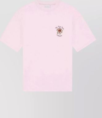 Dr&ocirc;le de Monsieur cotton slogan t-shirt