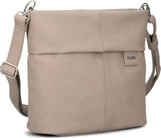 zwei Mademoiselle M8 - Dames - Tassen - Beige - Maat: ONE Size Leer