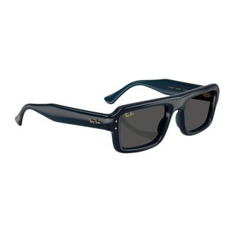 Ray-Ban Pilot Full Circle - Heren - Zonnebrillen - Blauw - 52 MM - Nylon - Accessoires