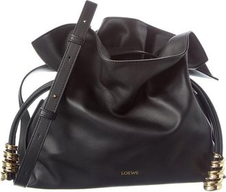 Loewe Flamenco Medium Leather Clutch