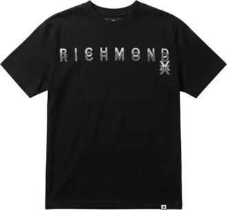 John Richmond T-Shirt - Heren - Tops - Zwart - Maat: M Katoen
