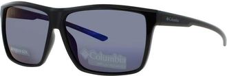 Columbia Mens Black Rectangular Sunglasses C572SPN004